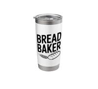 Bread Baker Wheat Loaf Bakery Chef Stainless Steel Insulated Tumbler