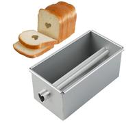 Bread Baking Pan - Loaf Toast Box, Meatloaf Baking Pan, Cake Baking Mould, Flowing Heart Cake Mould, Heat Resistant Cake Mould, Reusable Baking Bread Bread Pan for Sandwich Cake Meatloaf