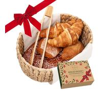 Bread Basket with Warmer Terracotta Bread Basket Sourdough Bread Kit for Serving Mother's Day Gift