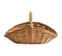 Bread Baskets for Table | 14.57x9.06x2.36in Oval Woven Tray | with Handle Natural Large Serving Baskets | for Fruit, Produce, Food, Flower, Picnic, Kitchen, Table, Counter Decor, Gathering