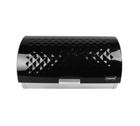 Bread Bin Breadbox Storage Container Bun Rolls Food Stainless Steel Glam Elegant