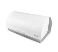 Bread Bin Breadbox Storage Container Bun Rolls Food Stainless Steel Glam Elegant