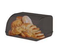 Bread Bin - Covered Bread Storage Box, Portable, Stackable Desk , Robust, Space-Saving Worktop Container with Lid for Accessories for Use in the Kitchen, Office