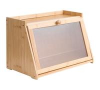Bread Bin FARINE Bamboo Light Brown