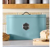 Bread Bin Labelled Metal Kitchen Storage Cannister Cooks Professional 7 Colours