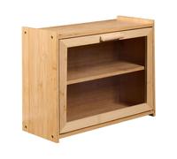 Bread Bin SEIGLE Bamboo Light Brown