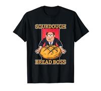 Bread Boss Sourdough Bread Baking Baker Funny Sourdough T-Shirt