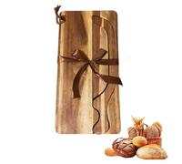 Bread Bow Knife with Matching Crumb Tray, Left Right Handed Design Serrated Steel Blade Universal Kitchen Tool, Rustic Farmhouse Bagel Loaf Slicing Gadget for Bakers Restaurants