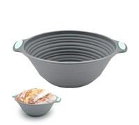 Bread BowlProofing, Space Saving Design, 27.3x23x9cm, Round Proofing Basket, Silicone Cooking Basket, Safe Food Grade Material, For Home Microwave Oven Restaurant Camping Picnic