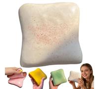 Bread Butter , Butter Stress Ball Brain Realistic Design, Stress Balls, Stress Relief & Fidget Toys for ADHD, Anxiety Relief Fidget Toy Sensory Toys For Adults & Kids (# D)