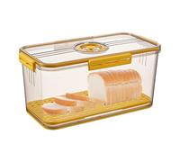 Bread Containers Storage - Time Recording Reusable, Freshness-Preserving Bread Holder Bin - Airtight Loaf Saver, Holder Bin, Storage Loaf Container For Freshness & Flavor Preservatio