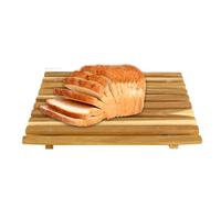 Bread Cutting Board - Natural Large Capacity Wooden Non-Slip Kitchen Supplies,Sour Dough Cutting Board | for Dough Bagel Baking Slicing Breaking Kneading Toast Meat Snack Housewarming