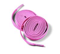 Bread Elastic Shoelaces - Tie Once, Slip On Convenience - Premium Stretch Laces for Boots, Running Shoes, and Everyday Wear, Pretty Pink, 45"