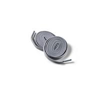 Bread Elastic Shoelaces - Tie Once, Slip On Convenience - Premium Stretch Laces for Boots, Running Shoes, and Everyday Wear, Vulture Gray, 45"