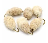 Bread Fly Fishing Flies - Carp, Trout & Mullet Floating Bread Flies Size 4-6 (Pack of 8) #42