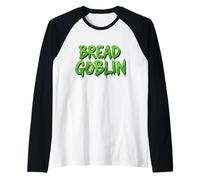 Bread Goblin Funny Sourdough Keto Bread Making Machine Baker Raglan Baseball Tee