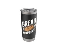 Bread is My Kryptonite - Funny Gluten Free Stainless Steel Insulated Tumbler