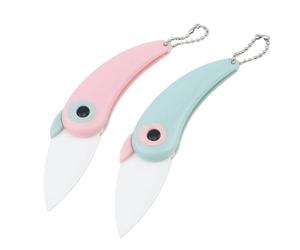 Bread Lame, 2PCS Ceramic Sourdough Lame Scoring Tool, Foldable Lame Bread Cutter, Portable Birdie Bread Lame for Yeast Bread Baking