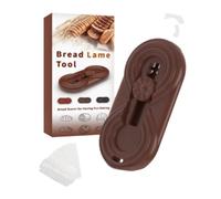 Bread Lame Dough Scoring Tool, Sourdough Scoring Blade for Baker Brown Rou.