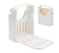 Bread Loaf Slicer - 6.3 Inches ABS Manual Guide | Anti-Slip Cutting Tool - Robust Stable Design for Precise Slicing Operations Ideal for Toast, Bagels and Sandwiches in Kitchens Or Restaurants.