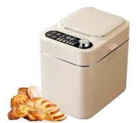 Bread Maker Machine - 26 Programmable Settings, 13-Hour Delay Timer, Includes Baking Gloves and Measuring Spoon for Easy Sourdough Baking