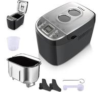 Bread Maker Programmable Digital Machine Nonstick Ceramic Pan Automatic Gluten-Free Dough Sourdough 3LB