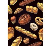 Bread Making Journal: Blank Bread Baking Recipe Book & Cookbook / Bake Notebook to Write In & Collect Delicious Homemade Bread Recipes / Bread Baking Gifts for Bakers Women & Men