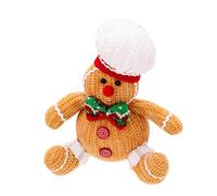 Bread Man Christmas Tree Topper Decorations Christmas Cake Decorations for Christmas - Plush Pan Ornaments,Christmas Tree Decoration,Christmas Pendant for Boy