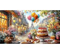 Bread_milk_and-fresh-fruits-on-a-rustic-table 1000 Piece Educational Game Decompression Puzzle Recycled Paper Fun Present & Activity for Home for Wall Decoration and Gifts 70x50/1000pcs