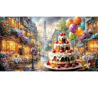 Bread_milk_and-fresh-fruits-on-a-rustic-table 1000Pc Jigsaw Puzzle Fun and Challenging Family Game for Adults Educational Game Challenge for Relaxation, Creativity & Gift Giving 38x26/1000pcs