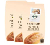 Bread Mix Bundle with Wrights Premium White Bread Mix 500g 3 Pack + Brightdale Kitchen Booklet