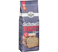 Bread Mixture 5 Grains Gluten-Free BIO 475 g - BAUCK HOF