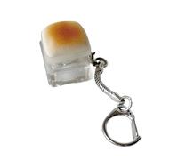 Bread Molded Pacifying Device with Permanent ABS Building Dense Appendage for Immediate Stress Release Transportable Soft Keyset Button