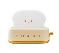 Bread Night Light - Cute Room Decor Toaster Night Light,Rechargeable and Timer Setting Nursery Night Light, Bedroom Bedside Light for Girls Boys