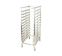 Bread Pan Rack, Rolling Baking Rack for Commercial and Home Cooking, Heavy-Duty Stainless Steel Baker's Rack, Portable and Durable Bakery Equipment
