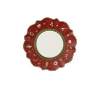 Bread plate Villeroy & Boch Toy's Delight Red, 17.9 cm