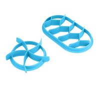 Bread Press Stamp - 2 Piece Dough Mould Set, Professional Bun Scoring Tool, Traditional Star Pattern Maker, DIY Kitchen Baking Accessories, Manual Bun Decorator | For Beginners