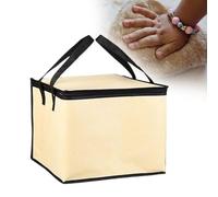 Bread Proofer, Portable Temperature Control Proofing Box with Zipper Closure, Ideal for Dough Proofing, Yogurt, Natto, and Handmade Soap,