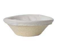 Bread Proofing Basket | Handmade Cotton Rope Sour Dough Basket With Liner | Pastry Making Storage Container, Kitchen Gadget, Baking Supplies For Artisan Breads