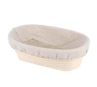 Bread Proofing Basket With Liner, Oval Sourdough Bread Proving Basket, Oval Baking Dough Basket, Oval Bread Bannet-on Proofing Basket, Rattan Bread Proofing Basket Baking Tool