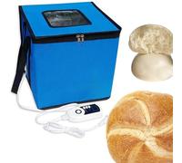 Bread Proofing Box, Dough Proofer With Heater, Sourdough Bread Making Tools Kit, Fold Proofer, Pizza Dough Proofing Box With Lid, Dough Breeding Incubator, For Making Bread, Yogurt(Size:27X27cm)