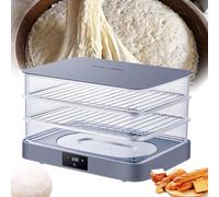 Bread Proofing Box, Electric Dough Proofer for Home Use, 40L Capacity, 3-Layer Removable Design, Adjustable Temperature & Timing (1min-24h), Automatic Humidity Control