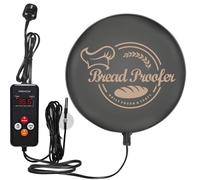 Bread Proofing Mat with Digital Temperature Control & Timer, 12"x12" Heating Pad for Dough Rising, Sourdough Starter, Yogurt, Kombucha, Fermentation - Perfect Bread Baking Supplies for Home Bakers