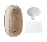 Bread Serving Basket, Bread Fermentation Basket, Cane Storage Basket | Breathable Bread Bin for Professional Bakers and Pastry Fans