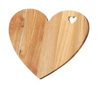 Bread Serving Tray 30.5x25.5x1.5cm Wooden Cutting Boards for Kitchen Heart Shaped Cutting Board Food Serving Platter Kitchen Meat Cheese Chopping Board for Valentine's Day