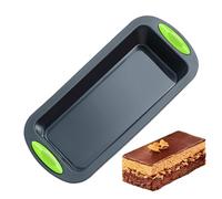 Bread Silicone Pan - Rectangular Baking Mold, Silicone Loaf Mold, Non-Stick Versatile Bread and Cake Pan | Ideal for Professional Home Bakers Two-Tone Toast Artisan Dessert Baking Kitchen