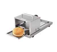 Bread Slicer, Manual Cutting Tool, Stainless Steel, Adjustable Thickness | Manual Bread Slicer for Adjustable Thickness Cutting, Ideal for Hamburgers, Sandwiches, and Round Breads in the Kitchen
