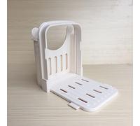 Bread Slicing Tool, ABS Plastic Manual Adjustable Thickness, Compact Design for Easy Storage, with Food Grade Material for Bread and