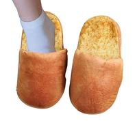 Bread Slippers, Funny Bread Slippers, Winter Warm Slippers, Plush Loaf Slippers, Cozy House Slippers, Non-Slip Slippers, Food Slippers, Adult Slippers, Holiday Slippers, for Families, Lovers