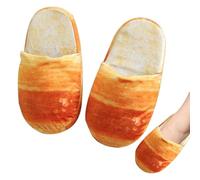 Bread Slippers, Novelty Home Shoes, Funny Bread Loaf Slippers, Adult Food Slipper, Cozy Warm House Slippers, House Slippers For Families, Bread Loaf Slippers, Food Slipper For Adults